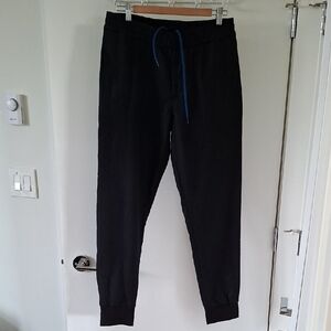 Paul Smith Men's Black 100% Wool Drawstring "Jogger" Trousers (32 x 30)